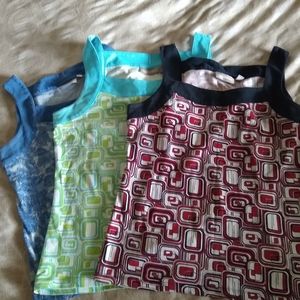Croft and Barrow medium 3 tank tops